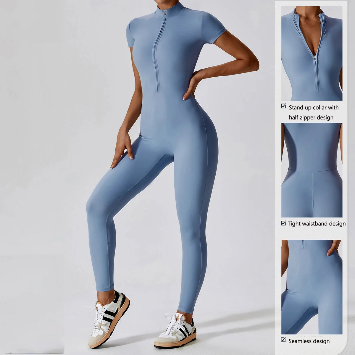 Women's Warm One-Piece Yoga Jumpsuit