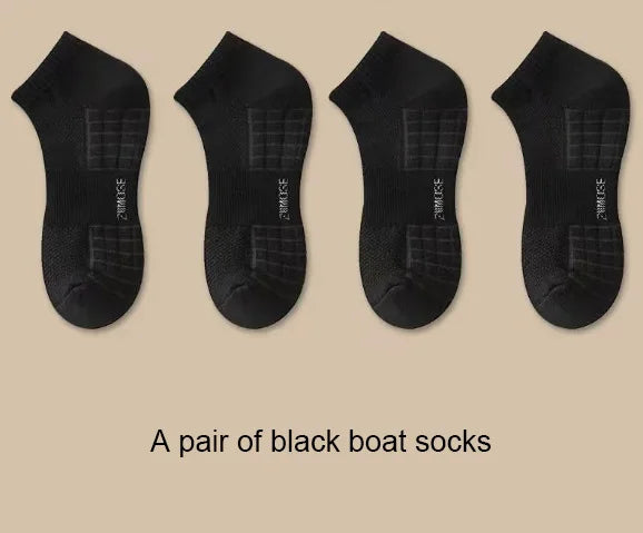 Thick Cotton Sports Socks – Mid-Tube