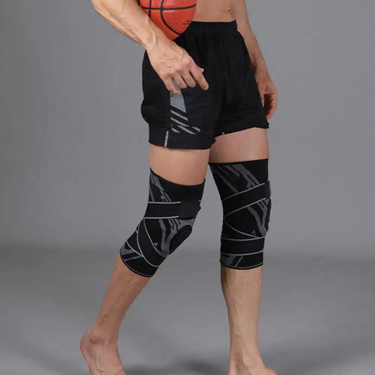 Adjustable Knee Brace with Side Stabilizers