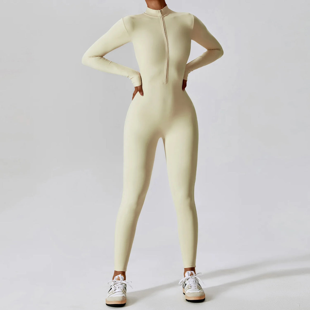 Women's Warm One-Piece Yoga Jumpsuit