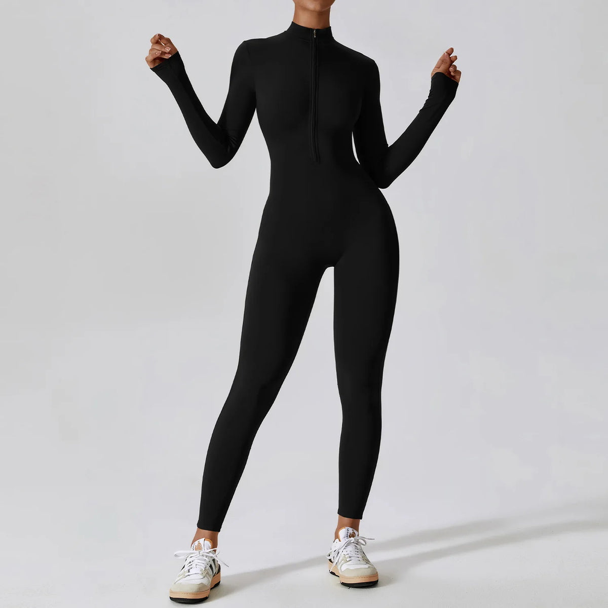 Women's Warm One-Piece Yoga Jumpsuit