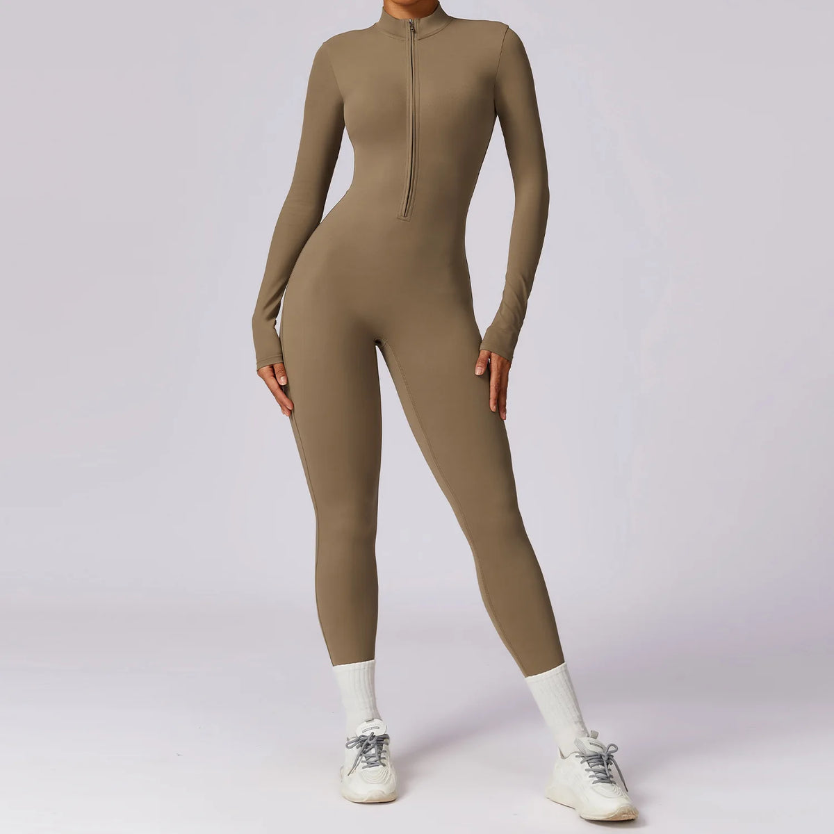 Women's Warm One-Piece Yoga Jumpsuit
