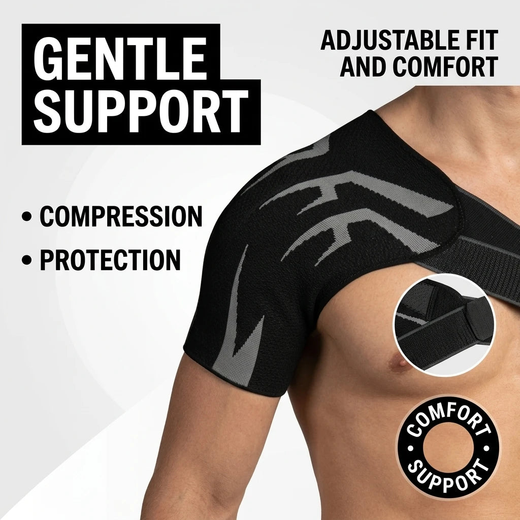 Shoulder Compression Brace Support Strap