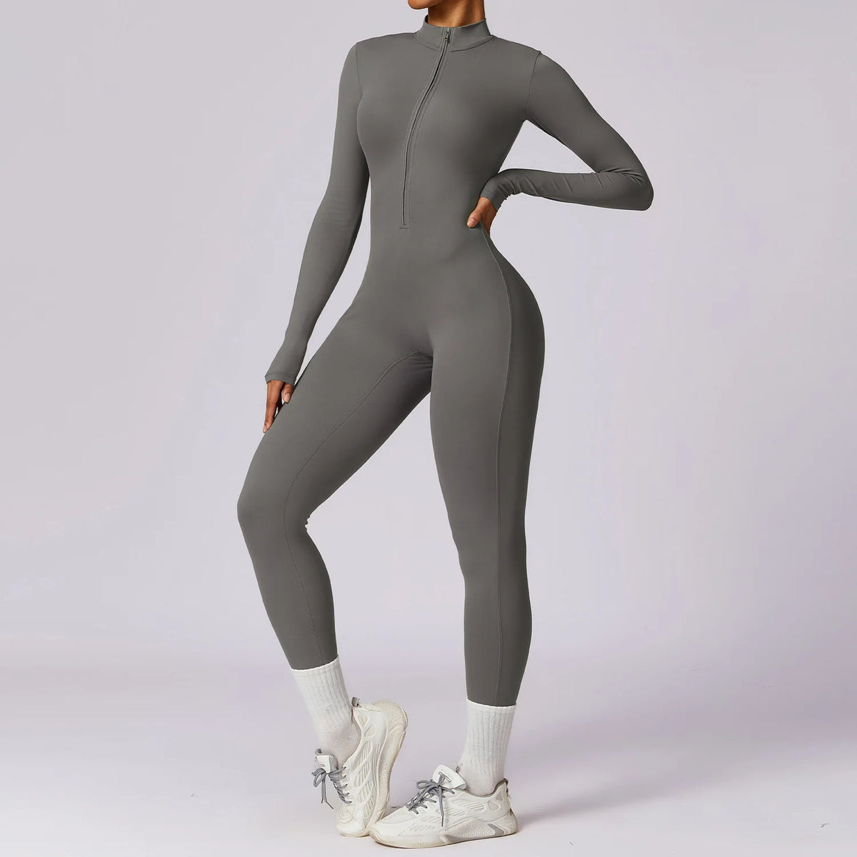 Women's Warm One-Piece Yoga Jumpsuit